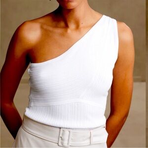 Banana Republic asymmetrical knit tank